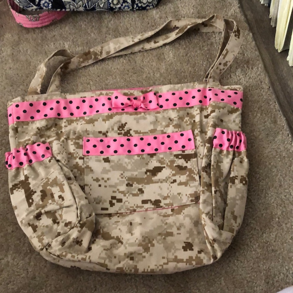 Custom made camo purse